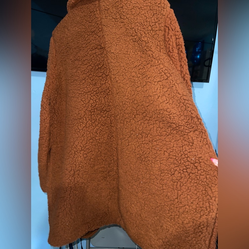 Fashionnova Faux Fur button down coat